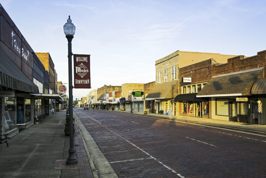 Minden’s Historic Main Street District Visit ster Parish Louisiana